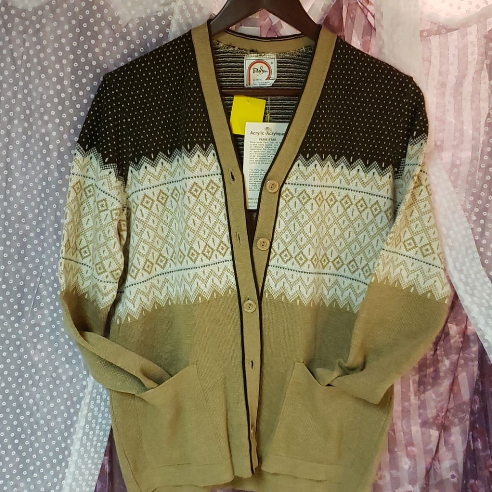 Vintage Sweater Paris Star